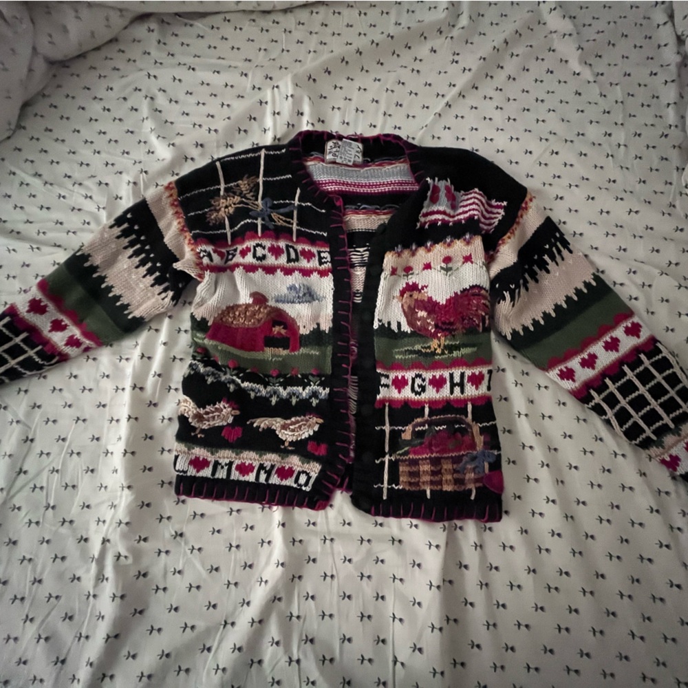 Vintage cotton cardigan
